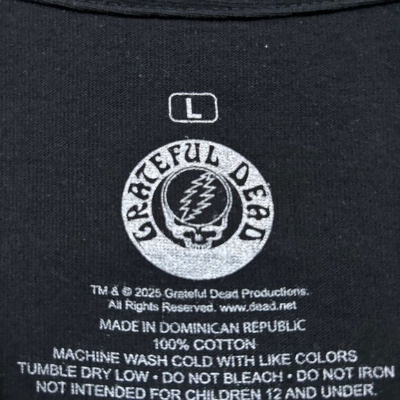 The Grateful Dead Dancing Bear Rock Band Tee L - Picture 4 of 4